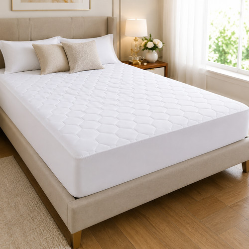 4as quilted mattress protector - quilted,