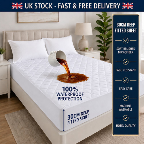 Extra deep quilted mattress - deep,