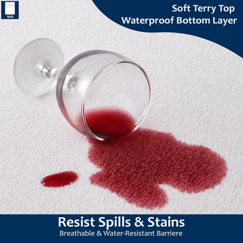 Waterproof terry mattress - waterproof,